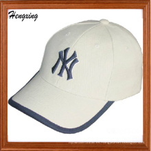 Blanco Bordado Deporte Gorras